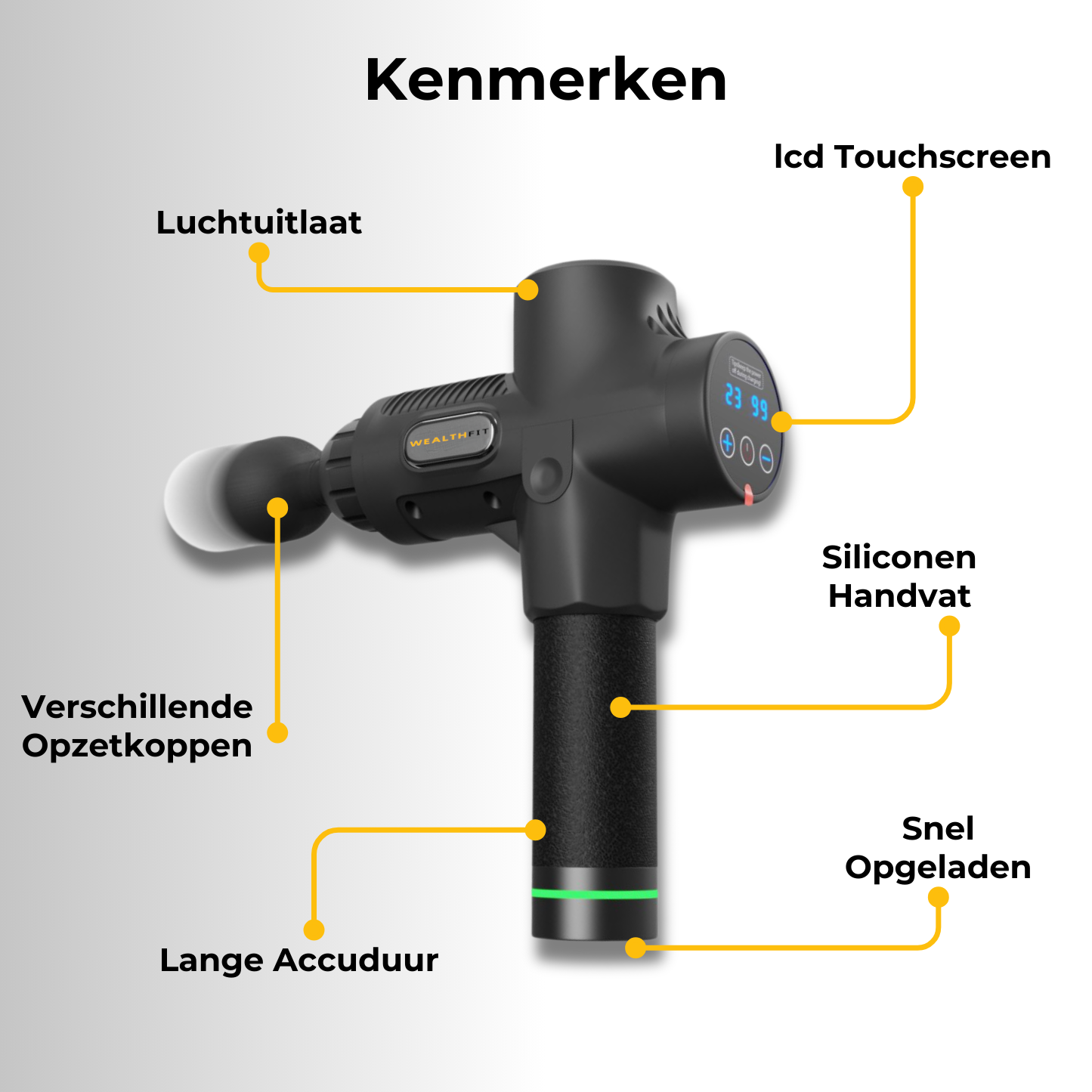 WealthFit Massage Gun™
