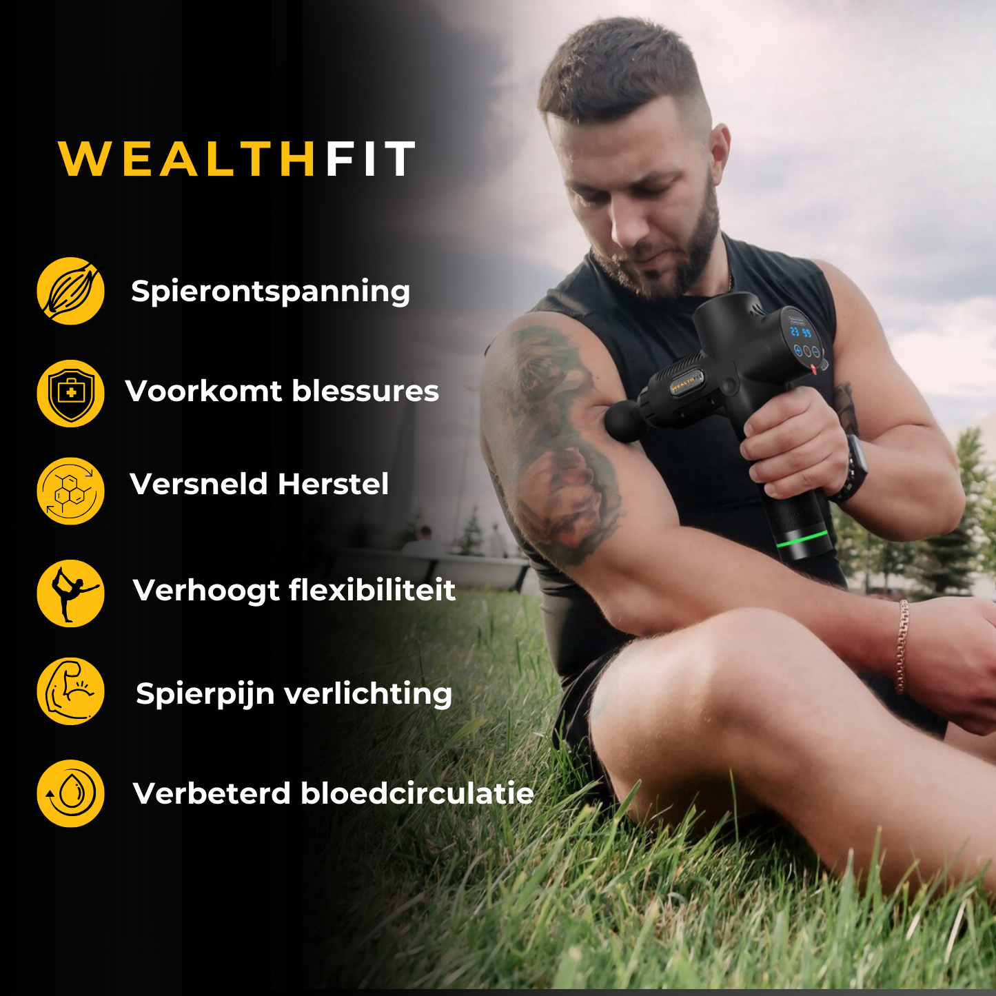 WealthFit Massage Gun™